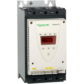 Устройство плавного пуска SCHNEIDER ELECTRIC Серия Altistart 22 (ATS22) ATS22D47S6 6,2 173 мм