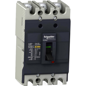 Выключатель в литом корпусе SCHNEIDER ELECTRIC EasyPact EZC250F серый 140 мм